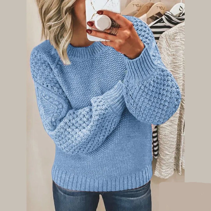Inara | Modischer Herbstpulli mit modernen Elementen