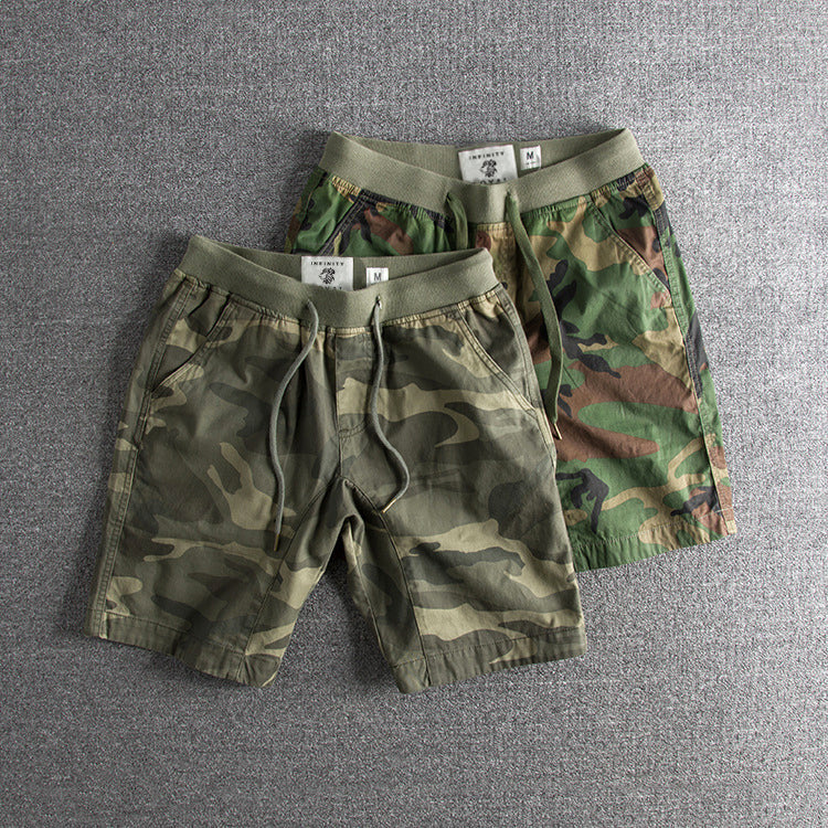 Jack Washington Lässige Camou-Shorts