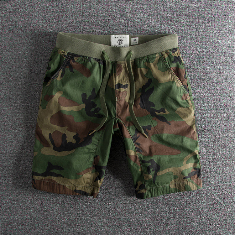 Jack Washington Lässige Camou-Shorts