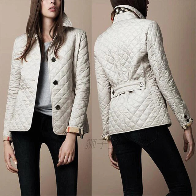 Cheryl  |  Die elegante schlanke Seiden-Baumwoll-Jacke