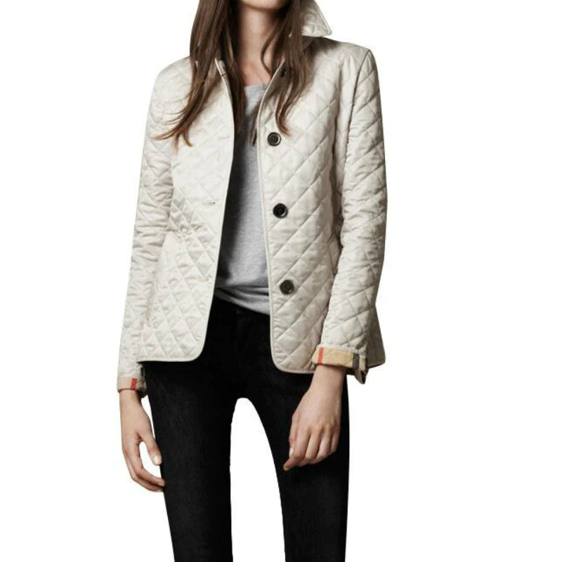 Cheryl  |  Die elegante schlanke Seiden-Baumwoll-Jacke