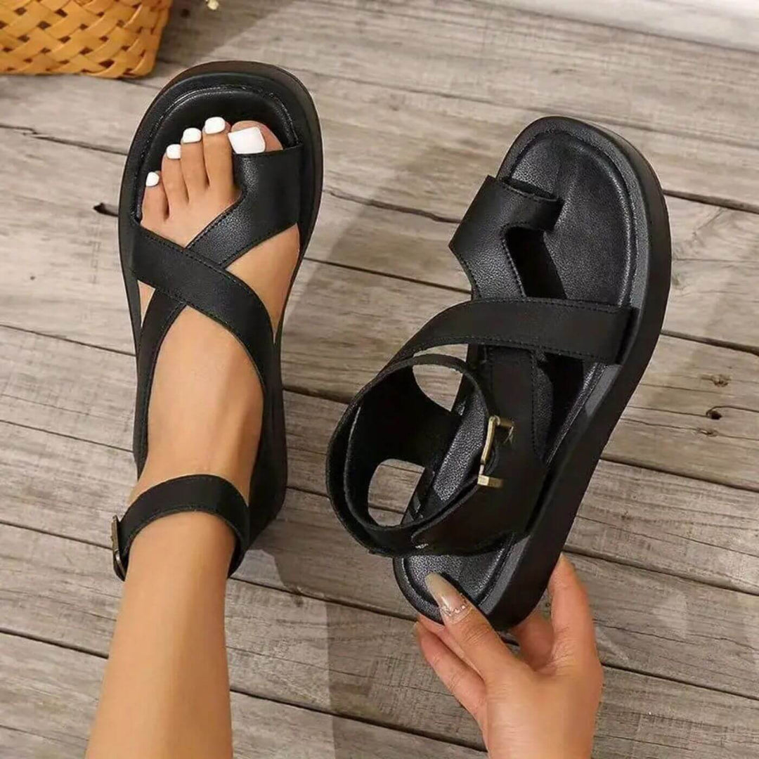 Rosalie | Elegante Damen Sandalen Zehensteg Design