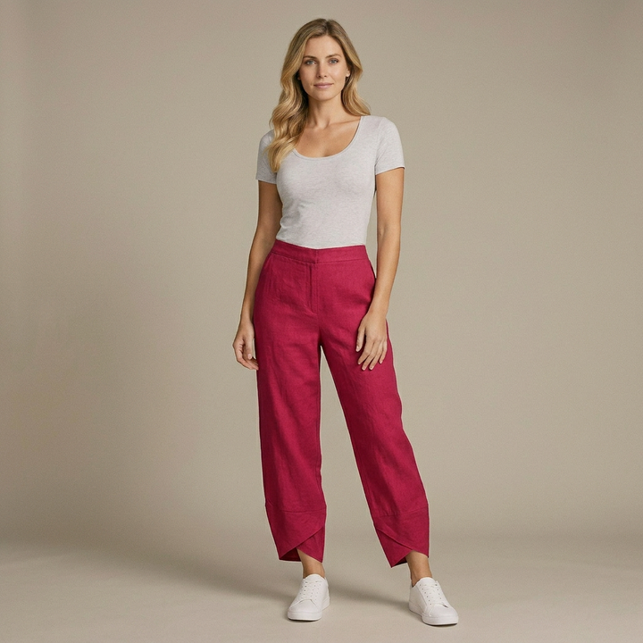 Lies | Leichte Freizeithose aus Leinen für Damen
