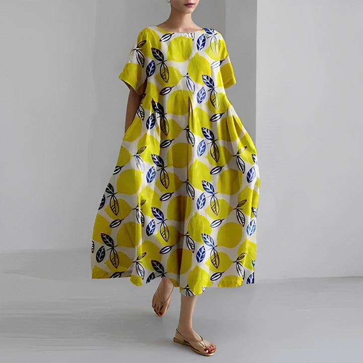 Rosa | Boho-Blumenkleid - Frühling mit verspieltem Chic und Leichtigkeit