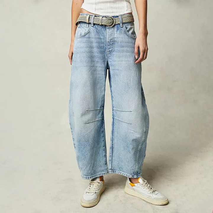Die Aurablend | Bequeme Jeans mit weitem Bein für Alltag