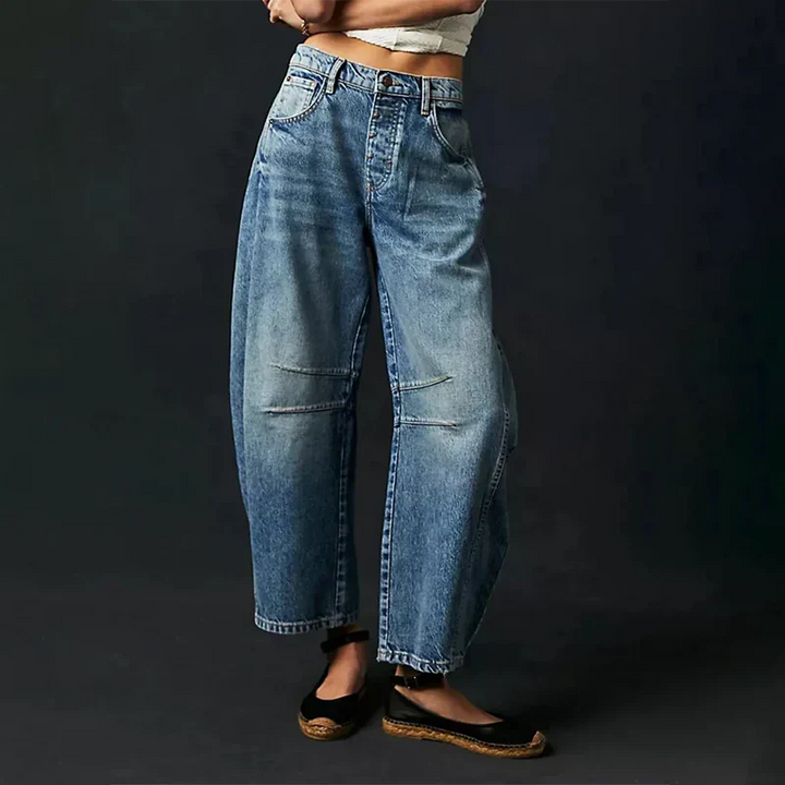 Die Aurablend | Bequeme Jeans mit weitem Bein für Alltag