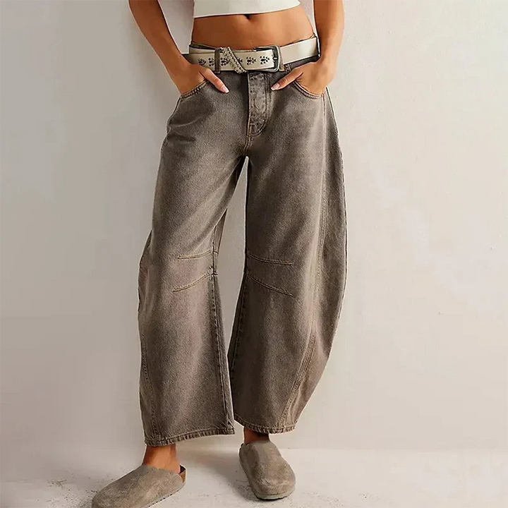 Die Aurablend | Bequeme Jeans mit weitem Bein für Alltag