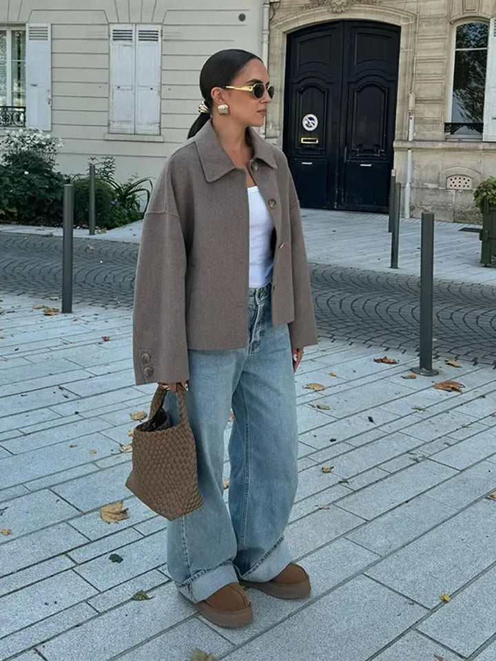 Theresa | Vielseitig kombinierbare elegante Übergangsjacke
