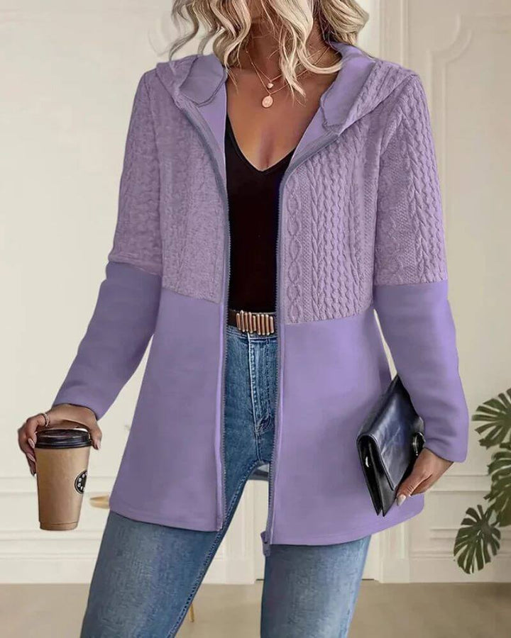 Tessa | Stilvoller Hoodie Damen mit Reißverschluss
