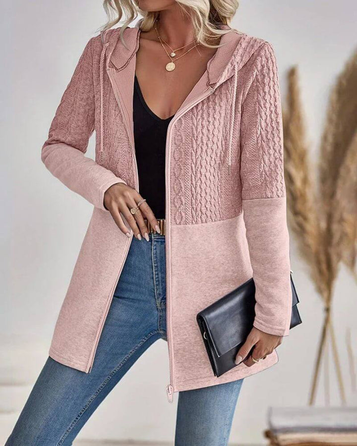Tessa | Stilvoller Hoodie Damen mit Reißverschluss