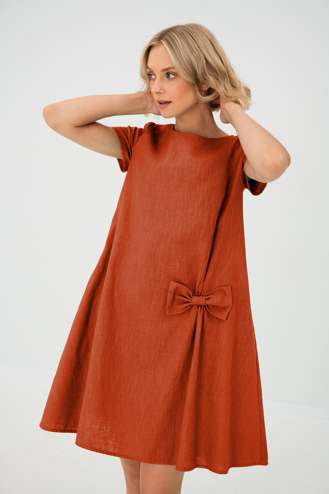 Sommerkleid aus leichtem Leinenstoff – Summer Kiss