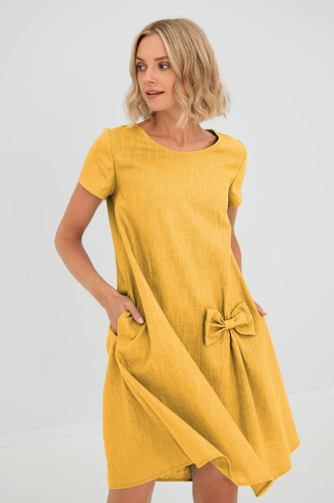Sommerkleid aus leichtem Leinenstoff – Summer Kiss
