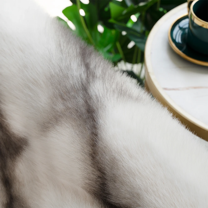 Luxusdecke | Flauschige Marshmallow-Faux-Variante