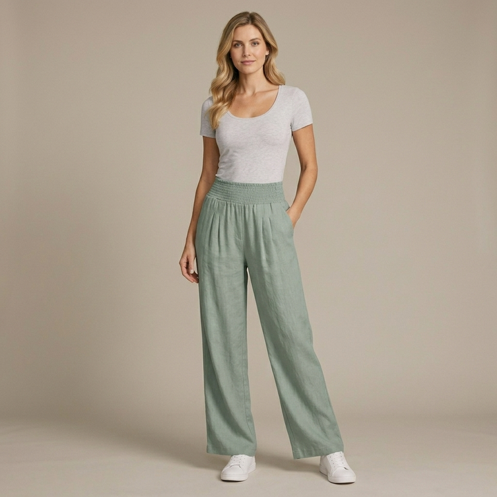 Madelon | Lässige weite Damenhose