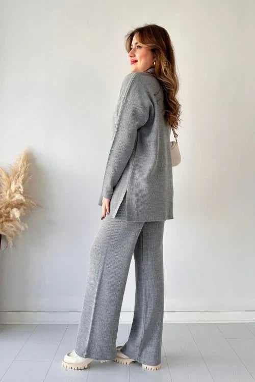 Maaike | Feminines V-Ausschnitt-Set mit Stil