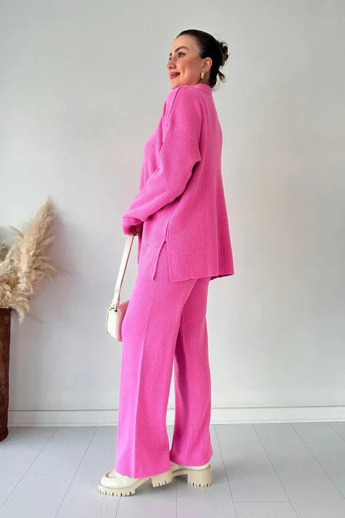 Maaike | Feminines V-Ausschnitt-Set mit Stil