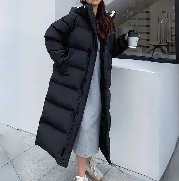 Isabella | Stilvolle, winddichte lange Jacke für Frauen