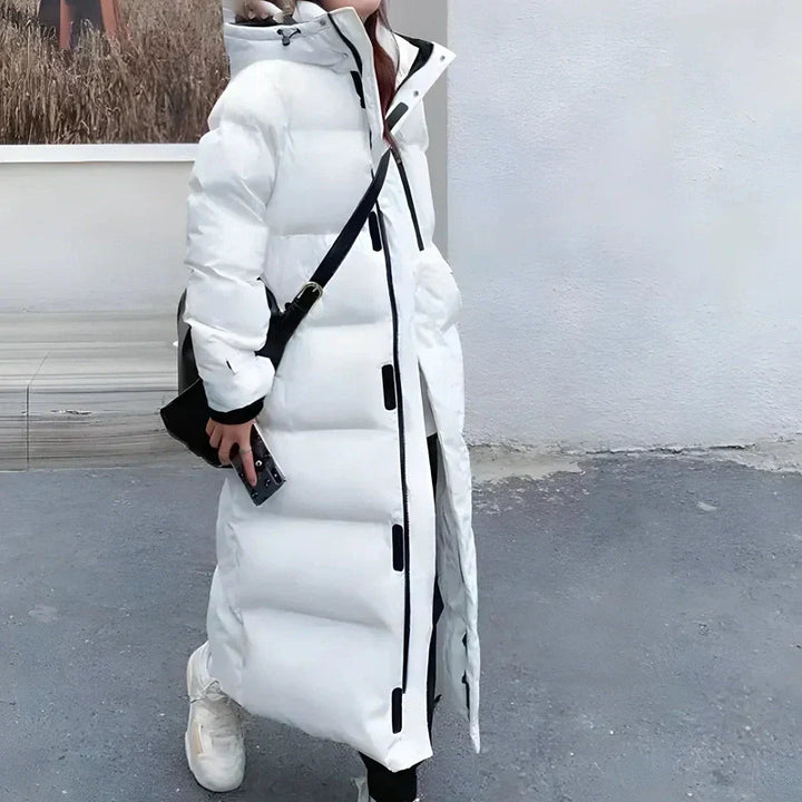 Isabella | Stilvolle, winddichte lange Jacke für Frauen