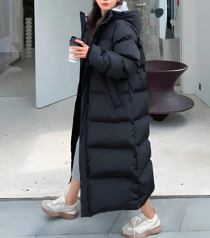 Isabella | Stilvolle, winddichte lange Jacke für Frauen