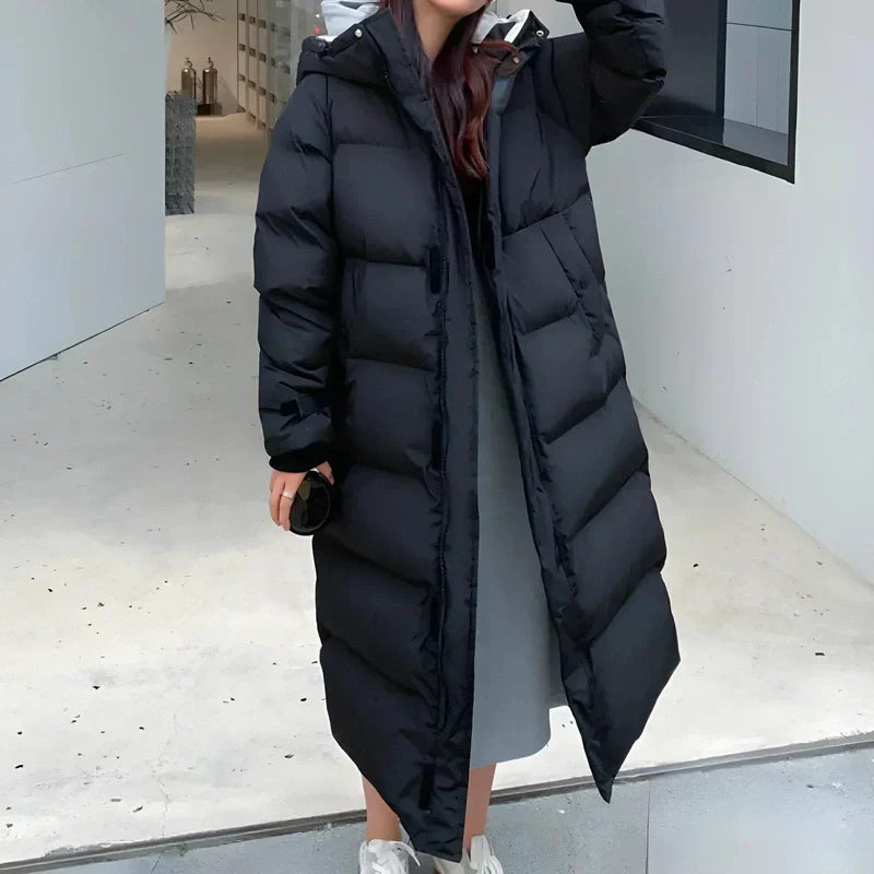 Isabella | Stilvolle, winddichte lange Jacke für Frauen