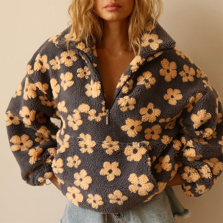 NORA | Kuschelige Fleecejacke für stilvolle Wärme