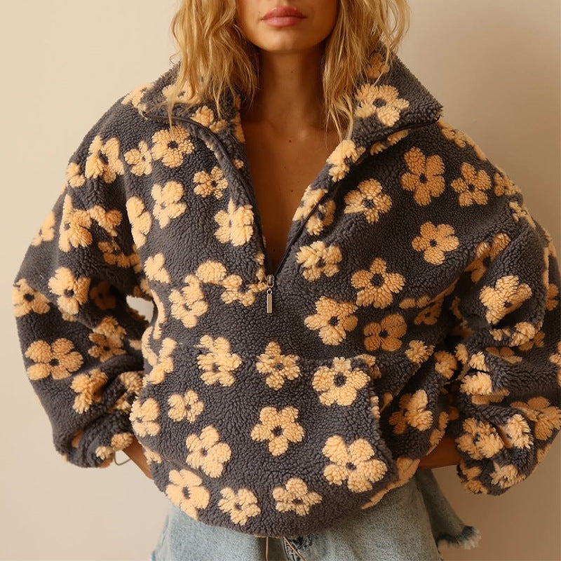 Leonie | Stylische Fleecejacke Damen mit Komfort