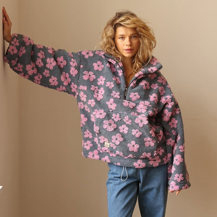 Leonie | Stylische Fleecejacke Damen mit Komfort