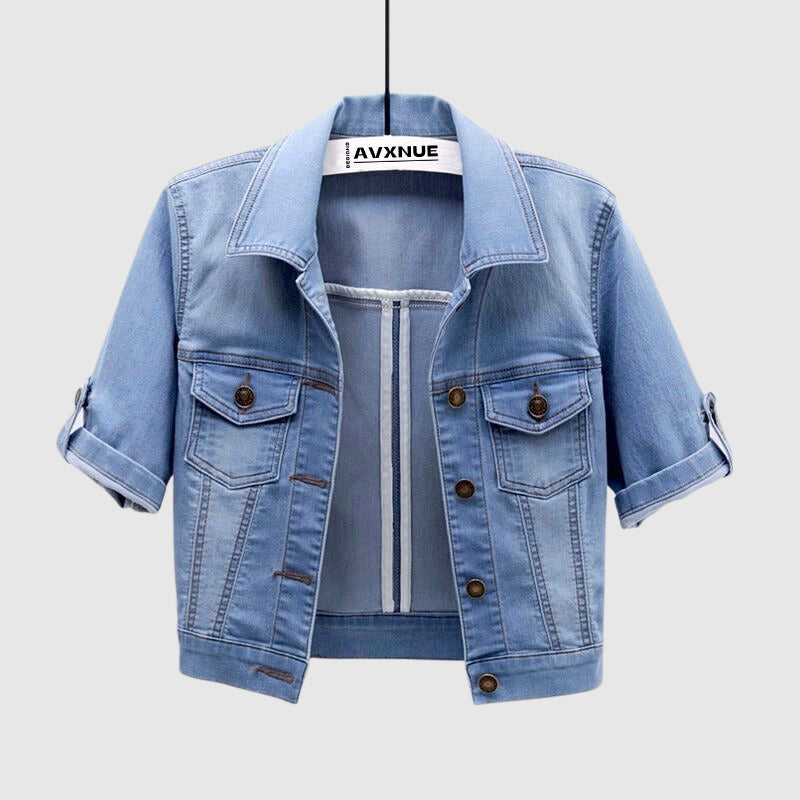Malin Tassou Kurzarm | Denimjacke für warme Sommertage