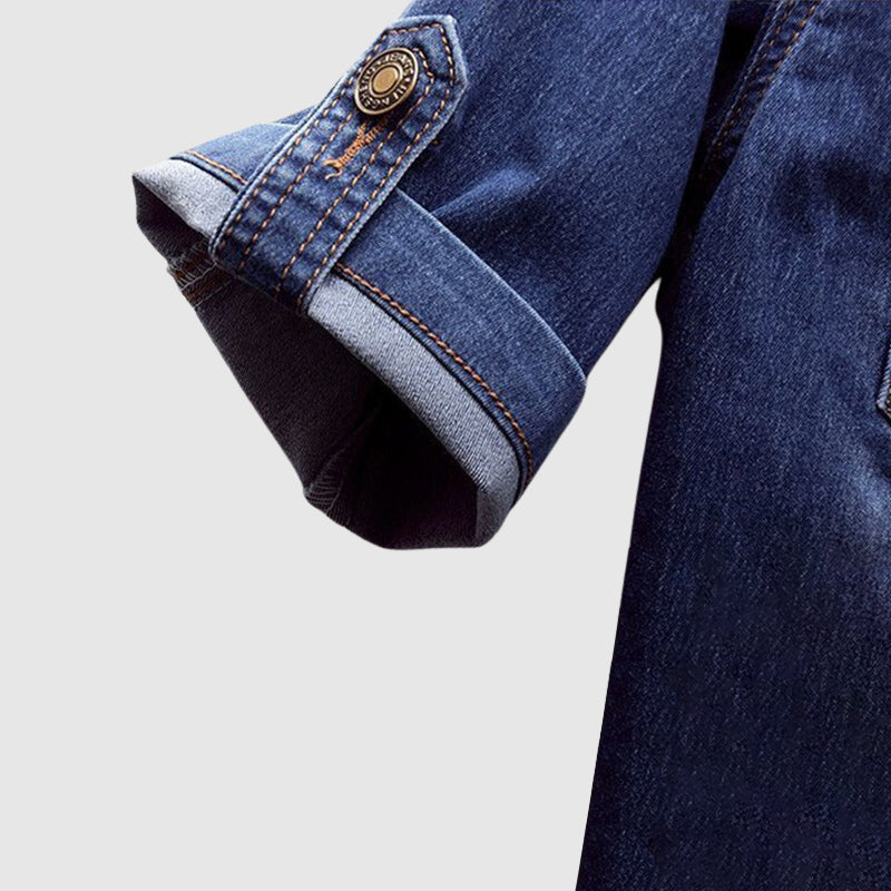Malin Tassou Kurzarm | Denimjacke für warme Sommertage