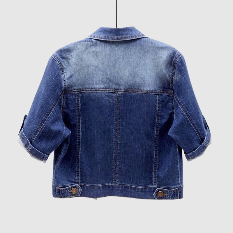 Malin Tassou Kurzarm | Denimjacke für warme Sommertage
