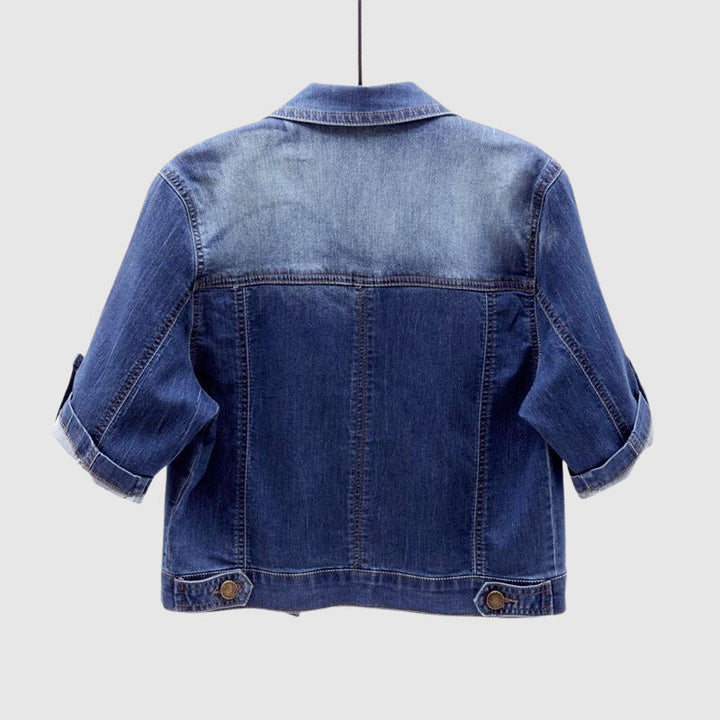 Malin Tassou Kurzarm | Denimjacke für warme Sommertage