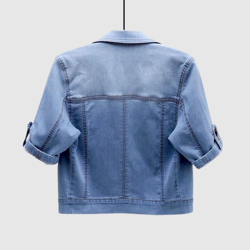 Malin Tassou Kurzarm | Denimjacke für warme Sommertage