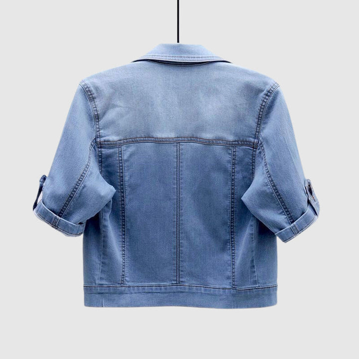 Malin Tassou Kurzarm | Denimjacke für warme Sommertage
