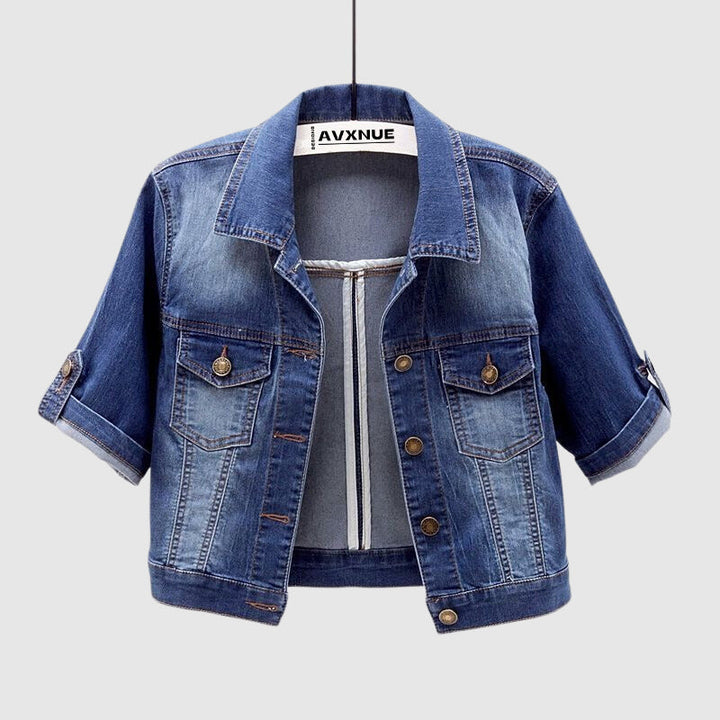 Malin Tassou Kurzarm | Denimjacke für warme Sommertage