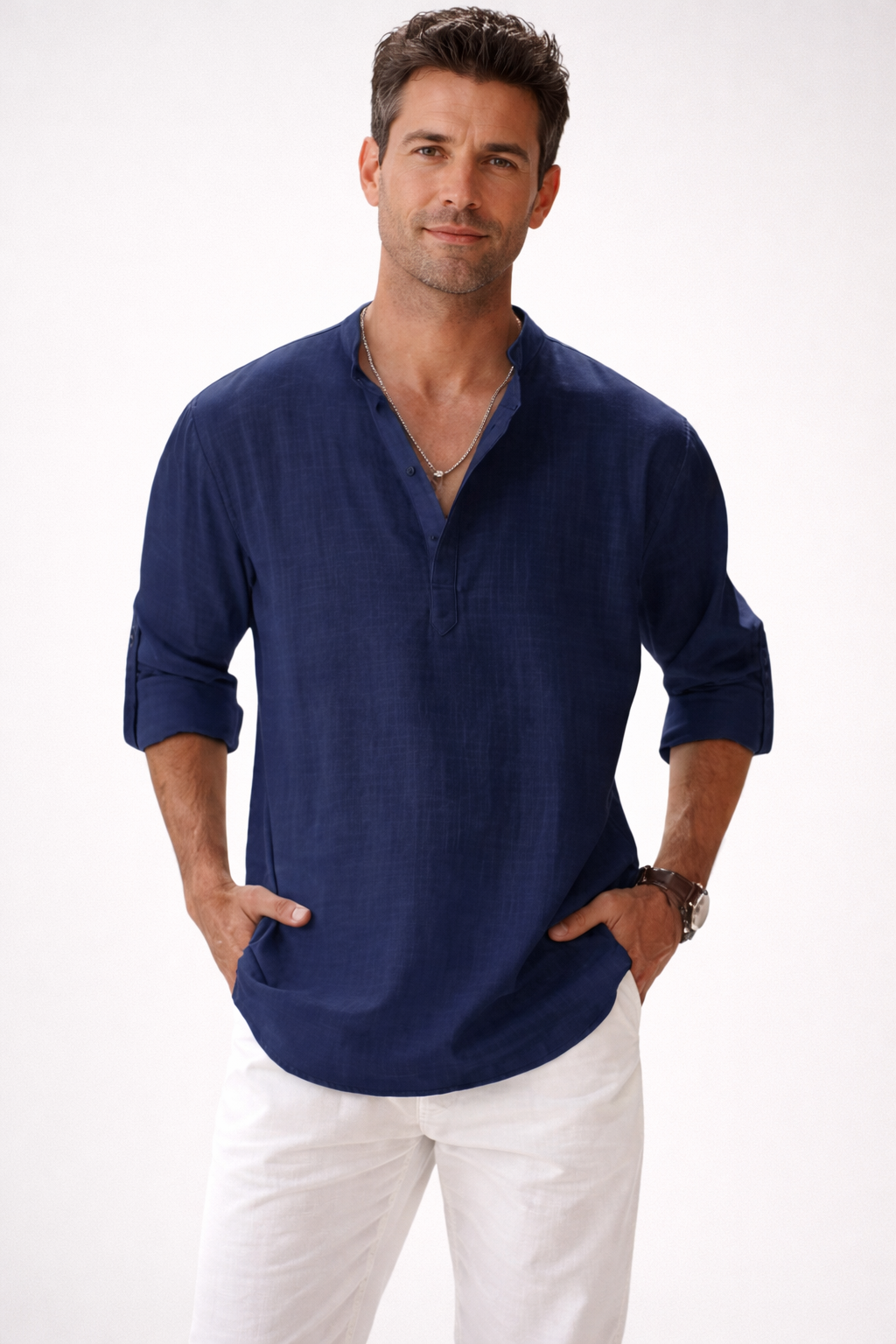Jonas | Moderne Bluse im leichten Design