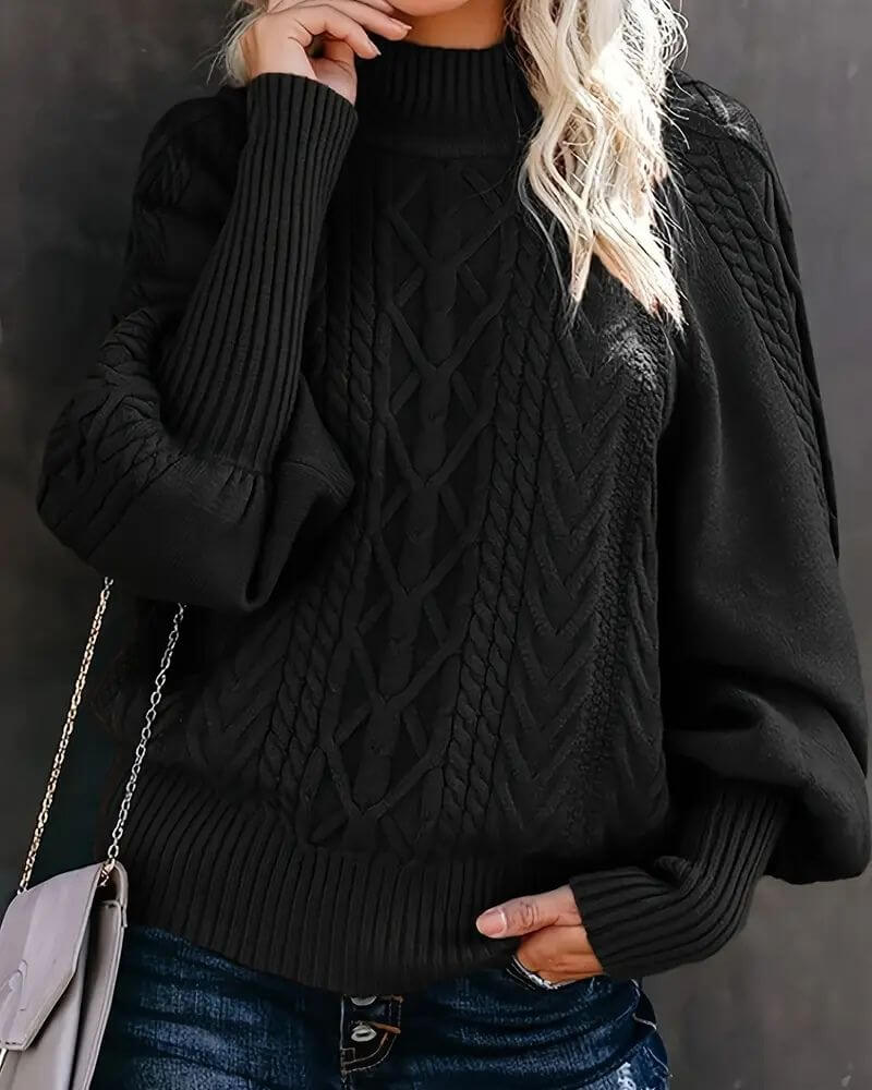 Clara | Eleganter Strickpullover Damen komfortabel