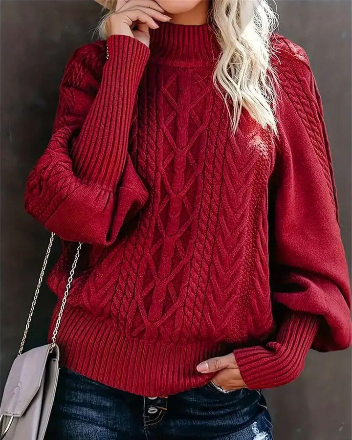 Clara | Eleganter Strickpullover Damen komfortabel