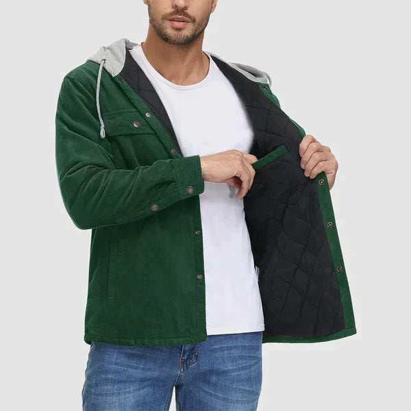 Cordjacke für Herren im modernen Vintage-Stil