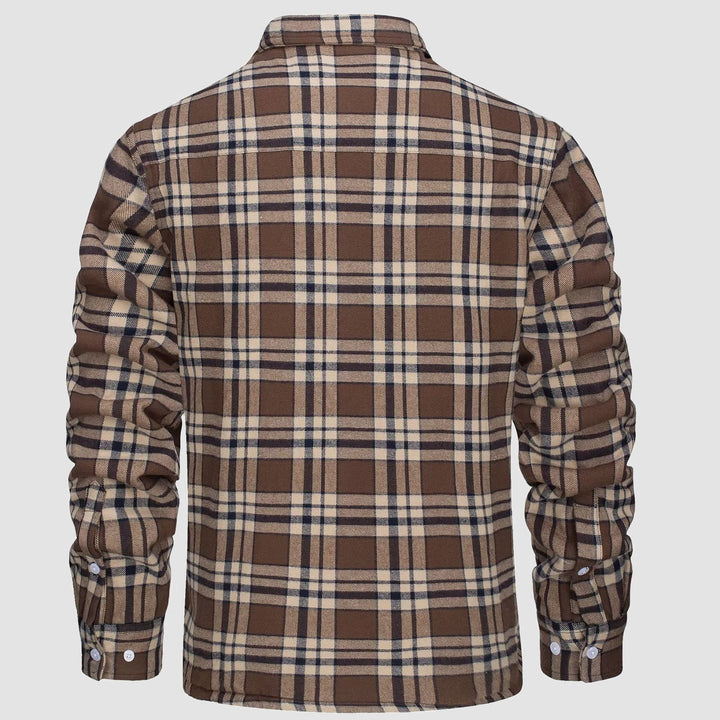Klaus | Gefütterte Karohemdjacke für kühle Tage