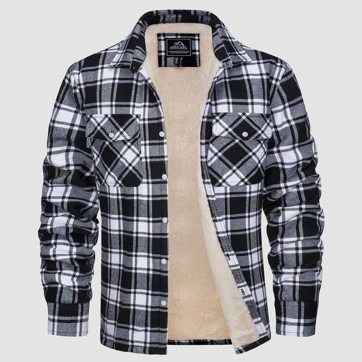 Klaus | Gefütterte Karohemdjacke für kühle Tage