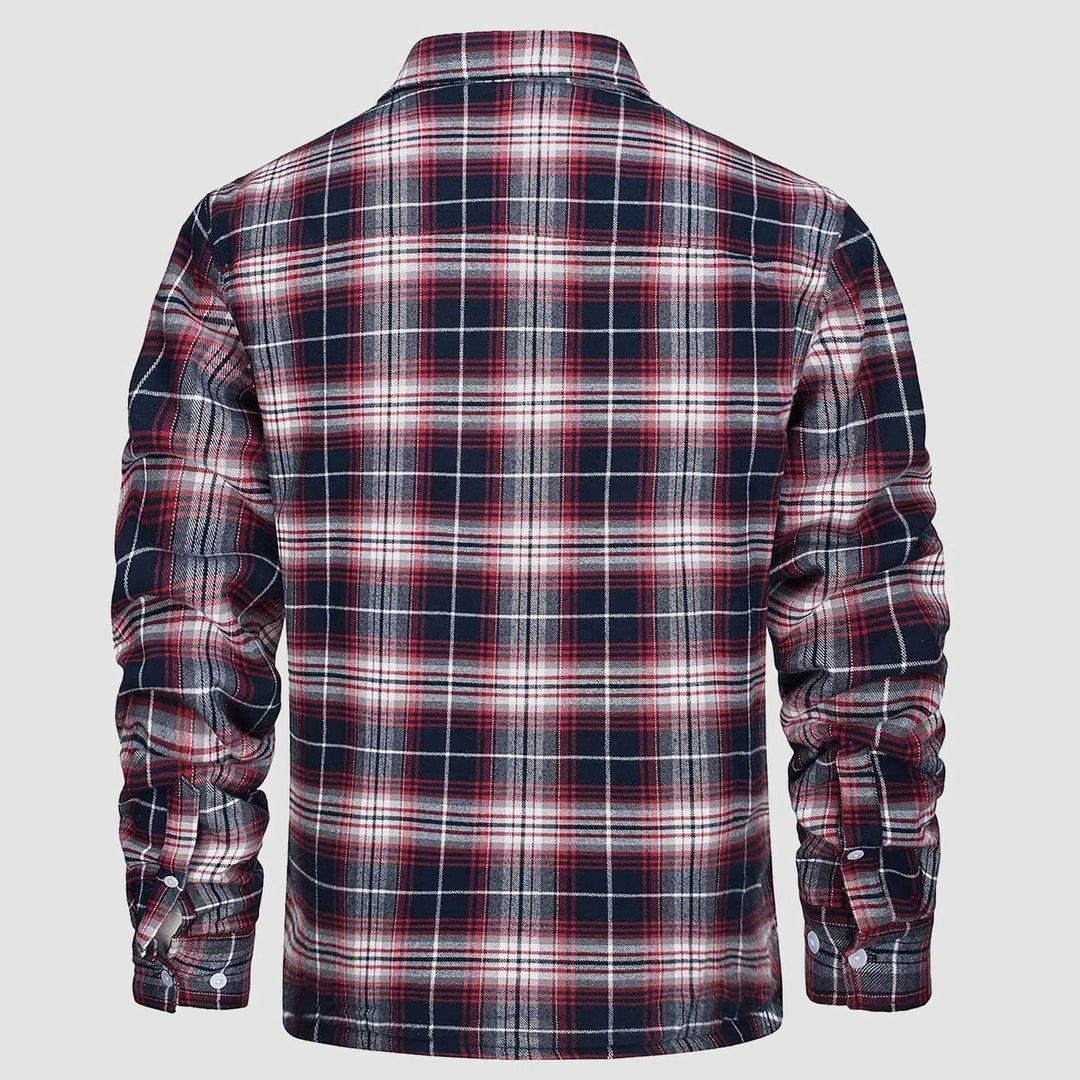 Klaus | Gefütterte Karohemdjacke für kühle Tage