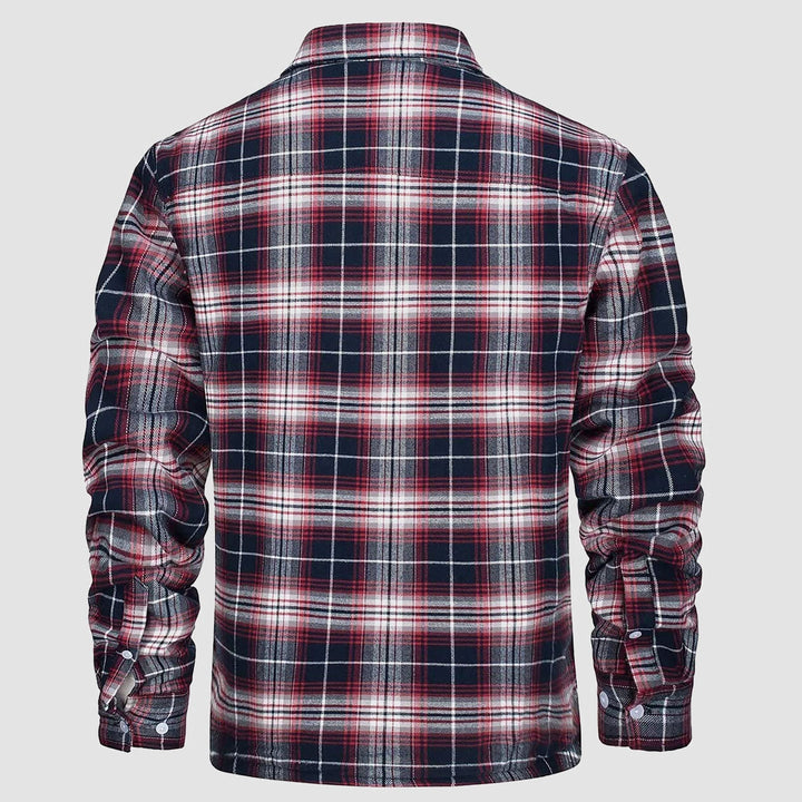 Klaus | Gefütterte Karohemdjacke für kühle Tage