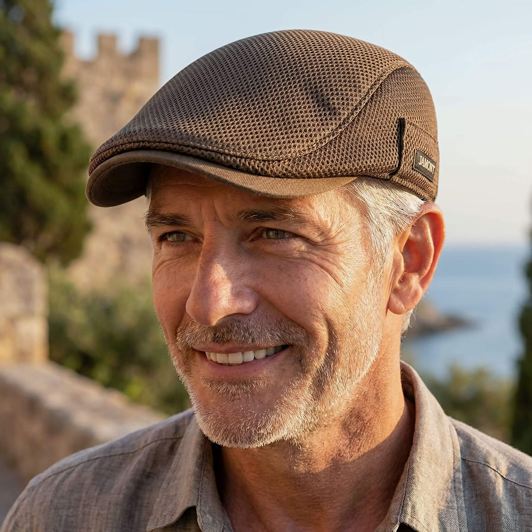 Theo | Stilvolle Herren Mesh Cap Trend