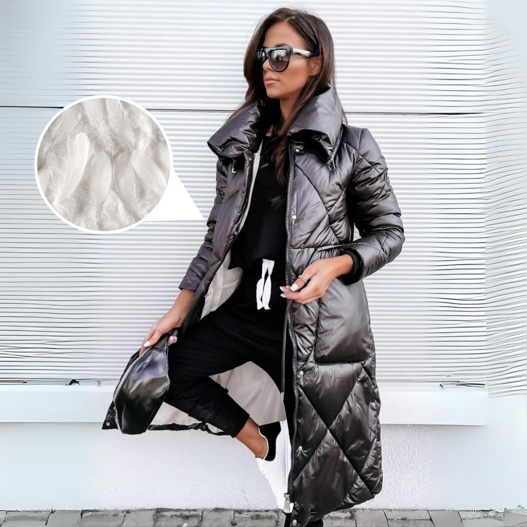 Charlotte | Warmer langer Winterparka für Damen