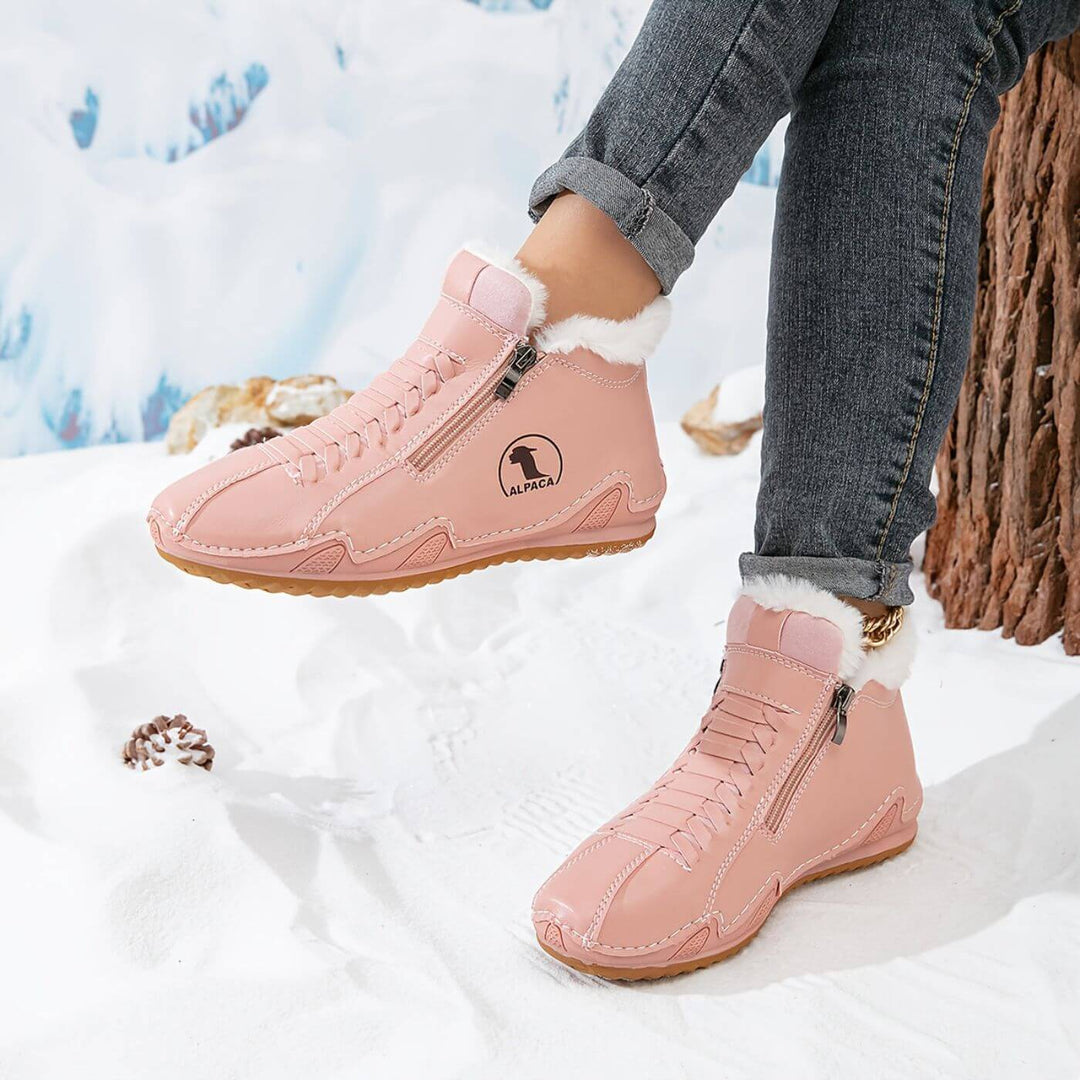 Lea | Lässige Winterstiefeletten Damen warm gefüttert