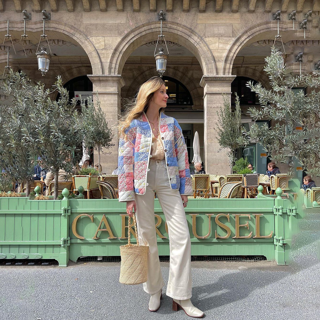 ColorCascade | Stylische Jacke für den kommenden Frühling