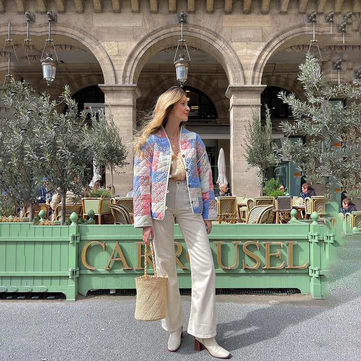 ColorCascade | Stylische Jacke für den kommenden Frühling