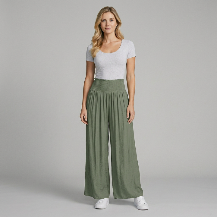 Noor | Weit geschnittene Freizeithose