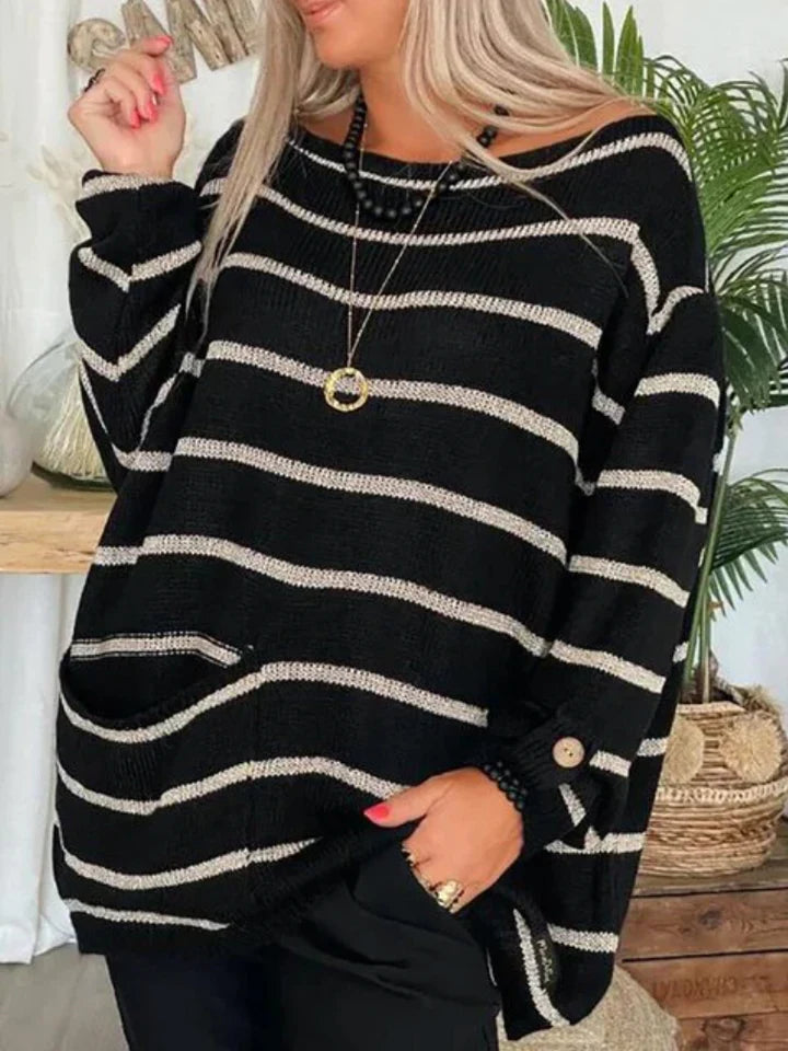 Nadine Gestreiftes T-Shirt für entspannte Frühlingstage