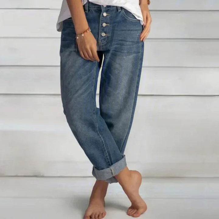 Nina | Damenjeans mit hoher Taille stilvoll